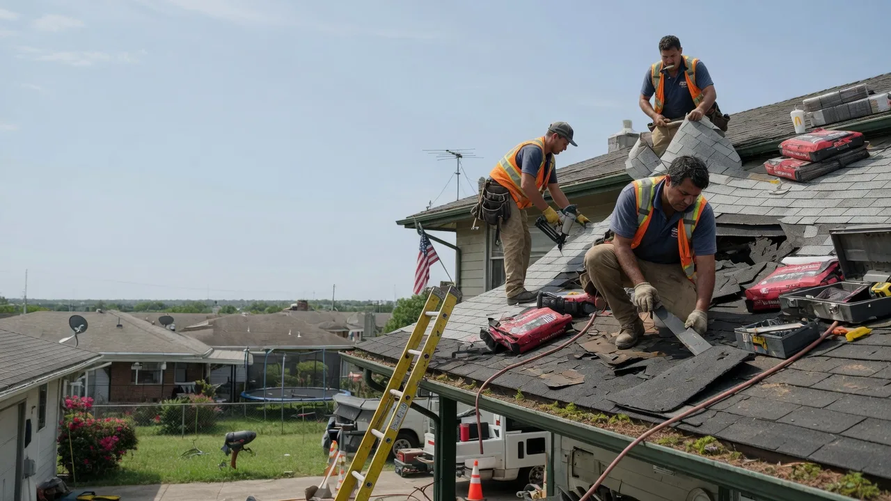 Roof Repair in Brownsboro, TX near me